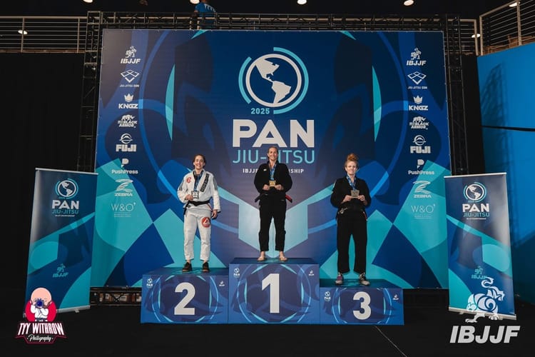 PROF. KIMBERLY BOWSER 5X IBJJF PAN JIU JITSU CHAMPION